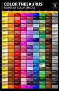 Image result for All Colors in the World List