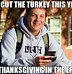 Image result for Me On Thanksgiving Meme