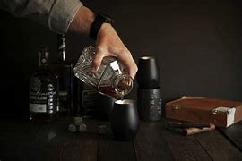 Image result for Stainless Steel Whiskey Glass