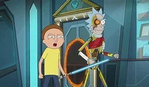 Image result for Rick and Morty Star Wars 4K