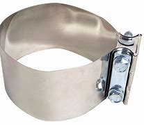 Image result for Exhaust Pipe Band Clamps
