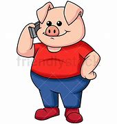 Image result for Daddy Pig On Phone