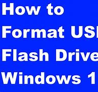 Image result for Format Flash drive