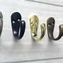 Image result for Small Metal Wall Hooks