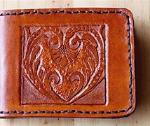 Image result for Art Deco Leather Wallet
