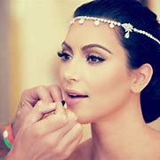 Image result for Kim Kardashian Bridal Makeup