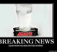 Image result for Water Found On Mars Meme