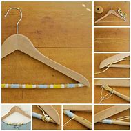Image result for Crafts Done with Pant Hangers