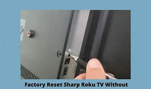 Image result for Sharp TV Reset Input 1