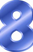 Image result for Number 8 in Purple