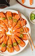 Image result for Raw Salmon Sashimi