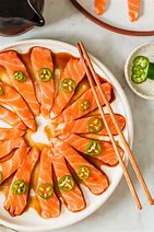 Image result for Salmon Sashimi Recipe