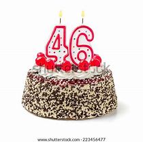 Image result for Happy 46th Birthday Cake