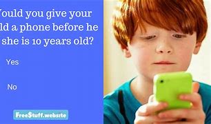 Image result for 10 Year Old with iPhone Meme