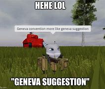 Image result for Geneva Suggestion Meme