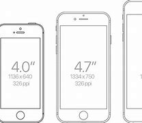Image result for iPhone SE vs iPhone 4 Size
