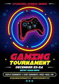 Image result for Game Tournament Poster