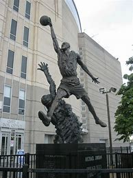 Image result for Michael Jordan Statue United Center