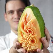 Image result for Animal Fruit Carving