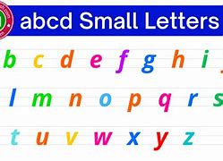 Image result for Small Letters