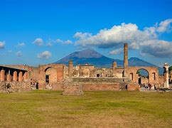 Image result for Ancient Pompeii Mount Vesuvius