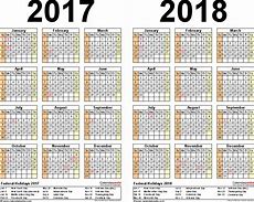 Image result for Free Printable Calendar 2017 2018 2019