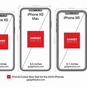 Image result for iPhone XS Max Display Size Back