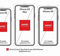 Image result for iPhone XS Max Size