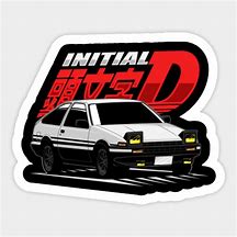 Image result for AE86 Initial D Sticker