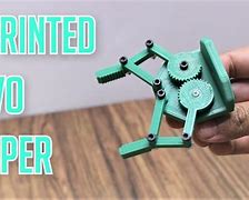 Image result for Robotic Arm with Gripper 3D Printed Plastic