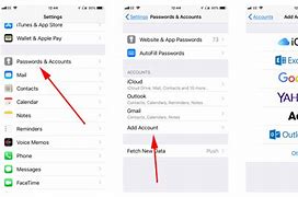 Image result for iPhone ISO 14 Email Settings