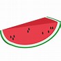 Image result for Watermelon Slice Clip Art Black and White