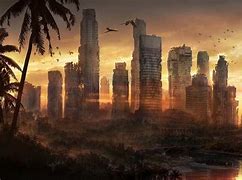 Image result for Post-Apocalyptic City Concept Art