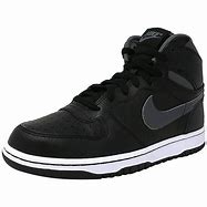 Image result for Black High Top Nike Shoes