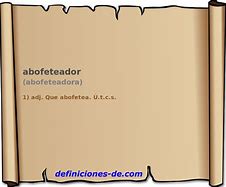 Image result for abofeteador