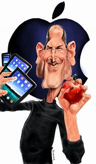 Image result for Steve Jobs iPhone Cartoon Figure