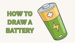 Image result for Battery Bottom Drawing