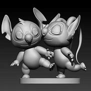 Image result for Stitch 3D Model STL Cute Tinkercad