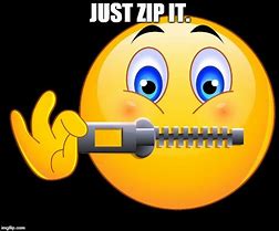 Image result for Zip Mouth Meme