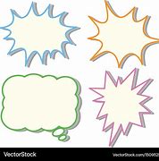 Image result for Colorful Speech Bubble Template