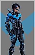 Image result for DC Titans Nightwing Suit
