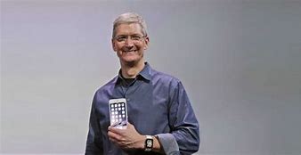 Image result for Tim Cook with Apple Watch