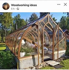 Pin by Mireille Kelley on Good ideas | Backyard greenhouse, Diy greenhouse plans, Diy greenhouse