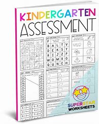 Image result for Kindergarten Assessment Worksheets