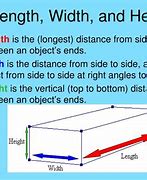 Image result for What Is Length Times Width Times Height
