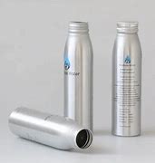Image result for Aluminum Black Metal Finish Water Bottles