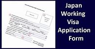 Image result for Japan Work Visa Application Form