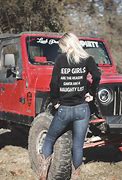 Image result for Red Jeep Girl