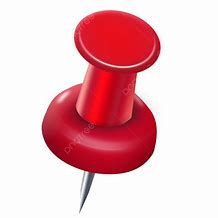 Image result for Red Push Pin PNG