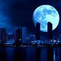 Image result for City Background Moon Wallpaper in 4K